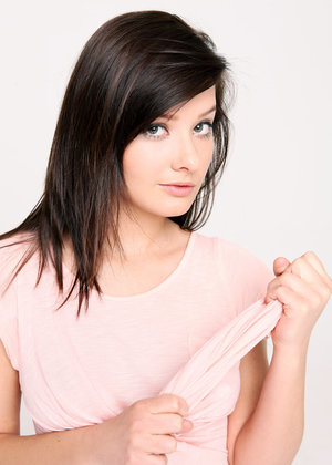 18 year old girl July loses her vaginal and anal virginity at the same time